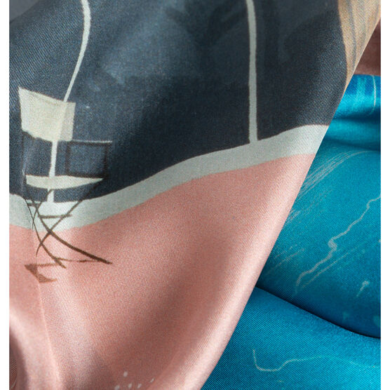 David Hockney A Bigger Splash silk scarf